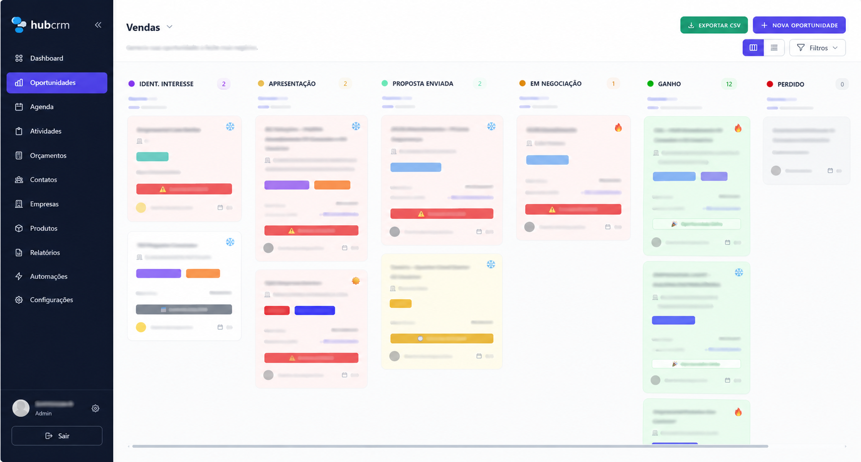 HUB CRM UI